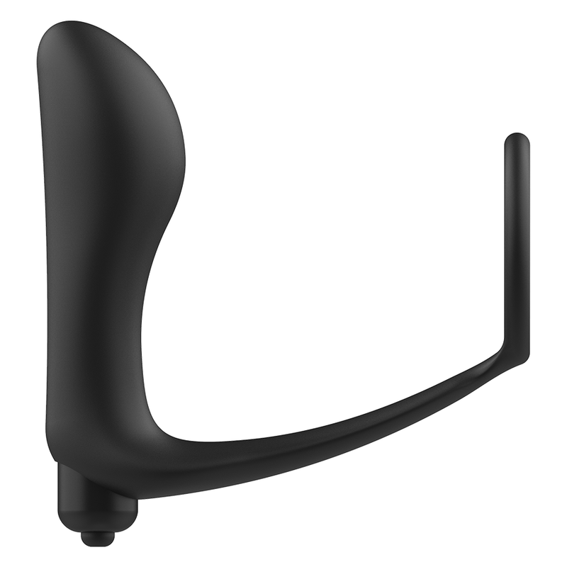 Plug Anal Vibrador con Anillo de Pene Addicted Toys