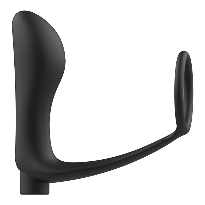 Anillo Peneano con Plug Anal y Mando a Distancia Recargable - Addicted Toys