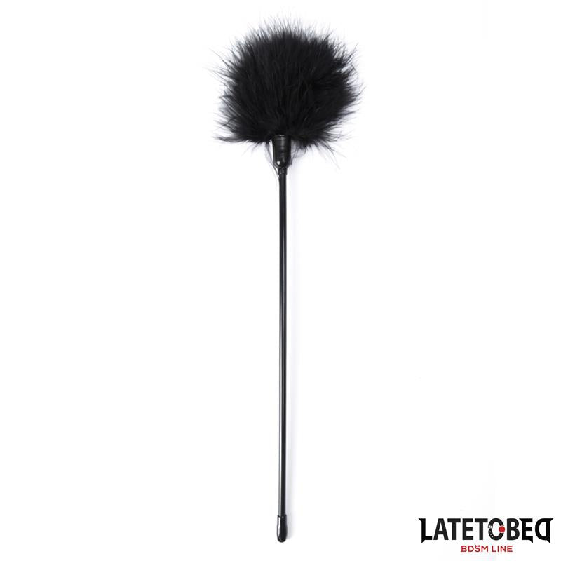 Plumero Clásico Negro 41cm