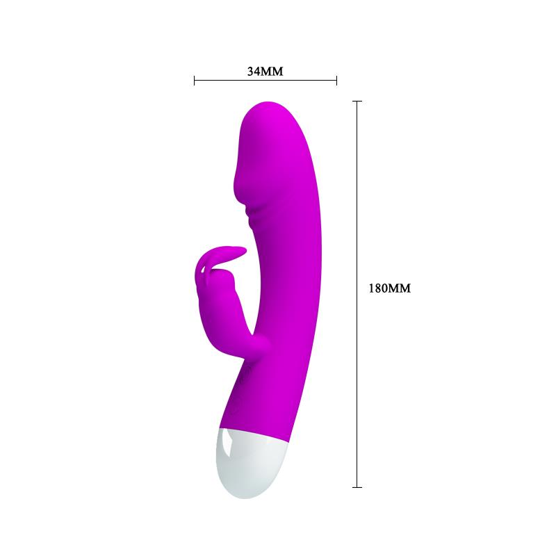 Pretty Love Vibrador Will Color Púrpura