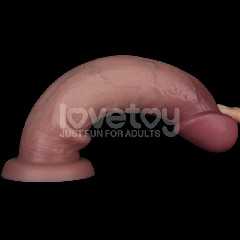 Sliding PRO II Dildo Piel Deslizante-Retractil Dual-layer 9