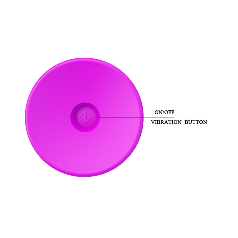 Vibrador Twist Plug Anal Púrpura